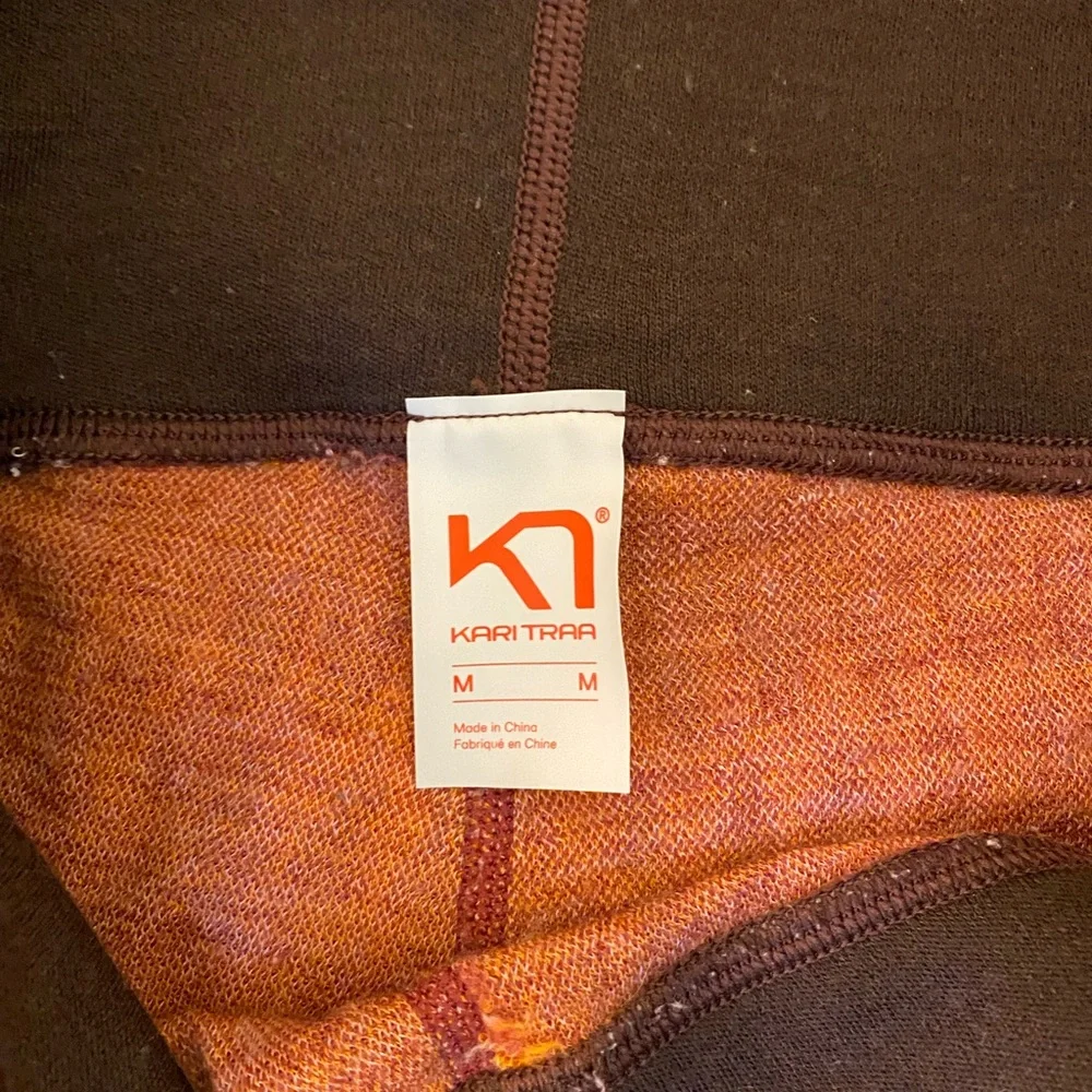 Kari Traa Wool Baselayer Leggings Sz M Like New - Picture 5 of 6